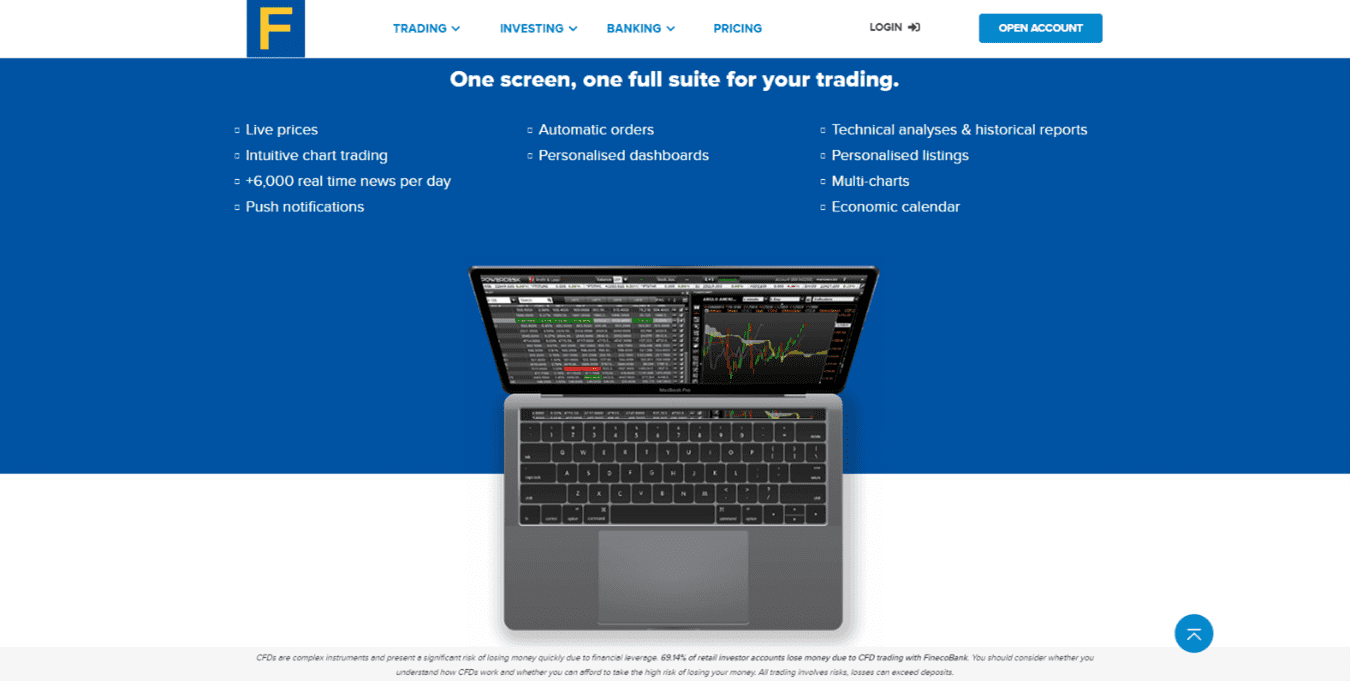 Power desk Fineco Bank Power desk Fineco Bank